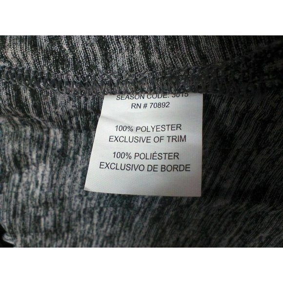 Jillian Michaels Women's IMPACT Tie Bottom Comfort Pullover Gray Shirt (Size XL) - Picture 11 of 16